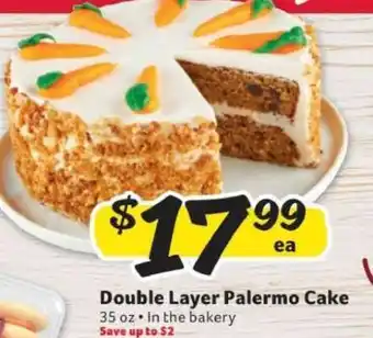 Winn Dixie Double Layer Palermo Cake offer