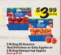 Winn Dixie SE Grocers Apples offer