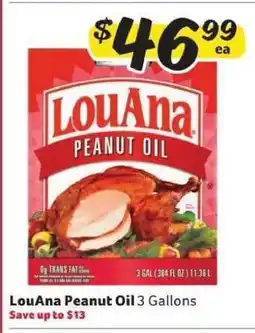Winn Dixie LouAna Peanut Oil offer