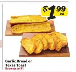 Winn Dixie Garlic Bread or Texas Toast offer