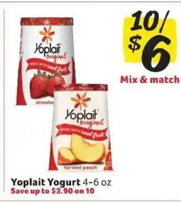 Winn Dixie Yoplait Yogurt offer