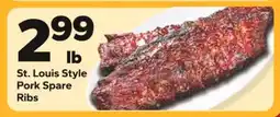Save a Lot St. Louis Style Pork Spare Ribs offer