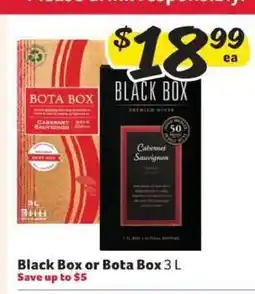 Winn Dixie Black Box or Bota Box offer
