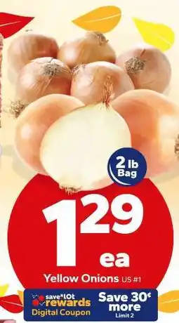 Save a Lot Yellow Onions offer