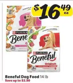 Winn Dixie Beneful Dog Food offer
