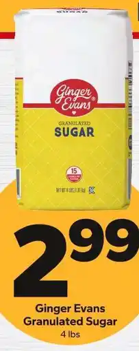 Save a Lot Ginger Evans Granulated Sugar offer