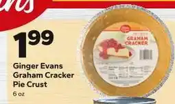 Save a Lot Ginger Evans Graham Cracker Pie Crust offer