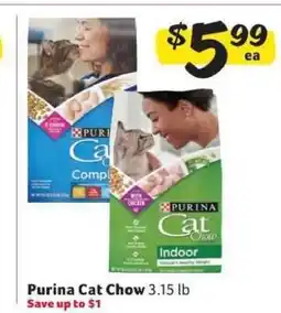 Winn Dixie Purina Cat Chow offer