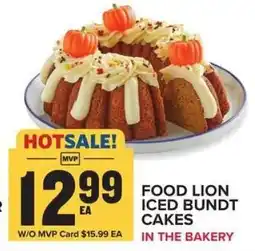 Food Lion Food Lion Iced Bundt Cakes offer