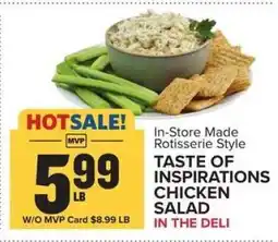 Food Lion TASTE OF INSPIRATIONS CHICKEN SALAD offer