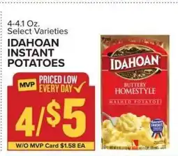 Food Lion Idahoan Instant Potatoes offer