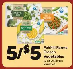 Save a Lot Fairhill Farms Frozen Vegetables offer