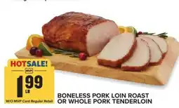 Food Lion Boneless Pork Loin Roast or Whole Pork Tenderloin offer