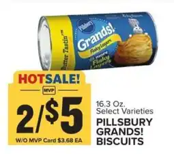 Food Lion Pillsbury Grands Biscuits offer