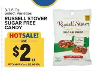 Food Lion Russell Stover sugar free candy offer