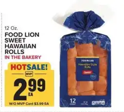 Food Lion Food Lion Sweet Hawaiian Rolls offer