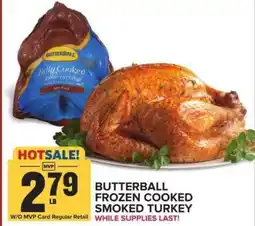 Food Lion Butterball Frozen Cooked Smoked Turkey offer