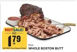 Food Lion Pork Whole Boston Butt offer