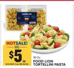Food Lion Food Lion Tortellini Pasta offer