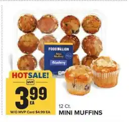 Food Lion Mini Muffins offer