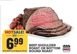 Food Lion Beef Shoulder Roast or Bottom Round Roast offer