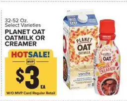 Food Lion Planet Oat Oatmilk or Creamer offer