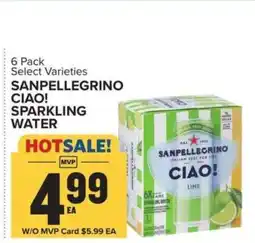 Food Lion SANPELLEGRINO CIAO! SPARKLING WATER offer