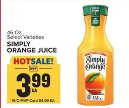Food Lion Simply Orange Juice offer