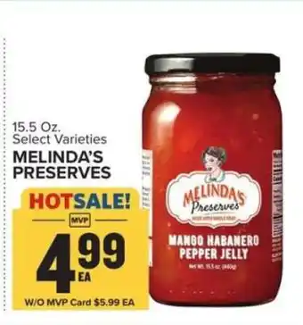 Food Lion MELINDA’S PRESERVES offer