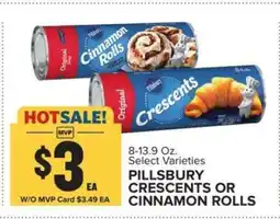 Food Lion Pillsbury Crescents or Cinnamon Rolls offer