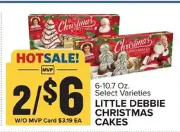 Food Lion Little Debbie Christmas Cakes offer