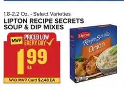 Food Lion Lipton Recipe Secrets Soup & Dip Mixes offer