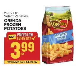 Food Lion Ore-ida Frozen Potatoes offer