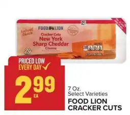 Food Lion FOOD LION CRACKER CUTS offer