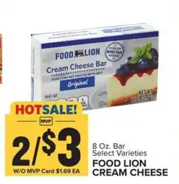 Food Lion Food Lion Cream Cheese offer