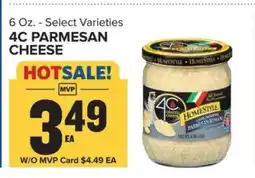 Food Lion 4C Parmesan Cheese offer