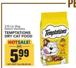 Food Lion Temptations Dry Cat Food offer