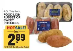 Food Lion Food Lion Russet or Sweet Potatoes offer
