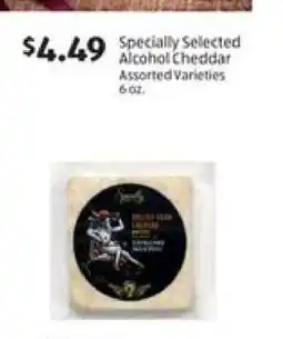 Aldi Specially Selected Alcohol Cheddar offer