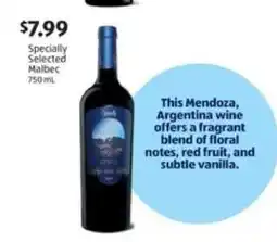 Aldi Specially Selected Malbec offer