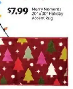 Aldi Merry Moments 20 x 30 Holiday Accent Rug offer