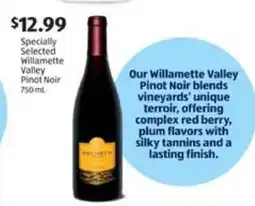 Aldi Specially Selected Willamette Valley Pinot Noir offer