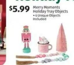 Aldi Merry Moments Holiday Tray Objects offer