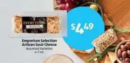Aldi Emporium Selection Artisan Goat Cheese offer