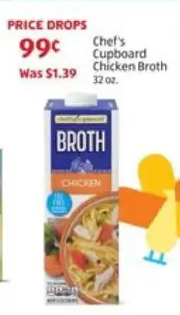 Aldi Chef's Cupboard Chicken Broth offer