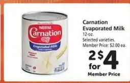 Safeway Carnation Evaporated Milk offer
