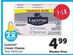 Safeway Lucerne Cream Cheese offer