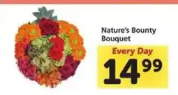 Safeway Nature's Bounty Bouquet offer