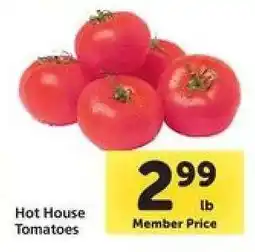Safeway Hot House Tomatoes offer