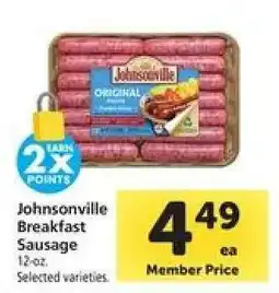 Safeway Johnsonville Breakfast Sausage offer